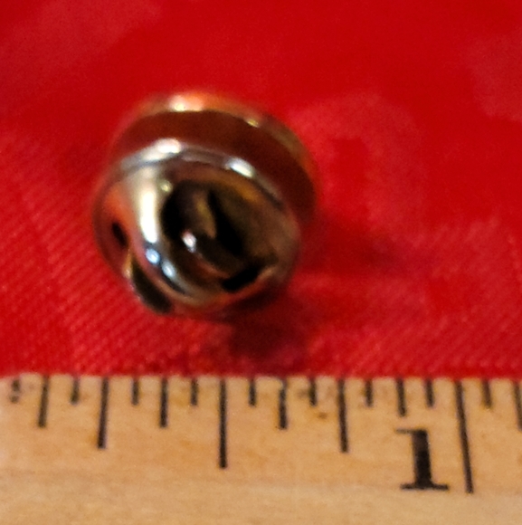 Jasper Middle School Pin, Purple Stone - Picture 2 of 2